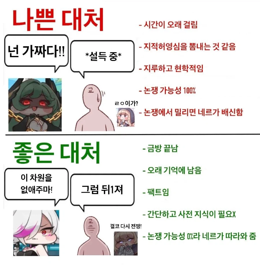 트릭컬) 나쁜 대처와 좋은 대처.jpg_1.webp