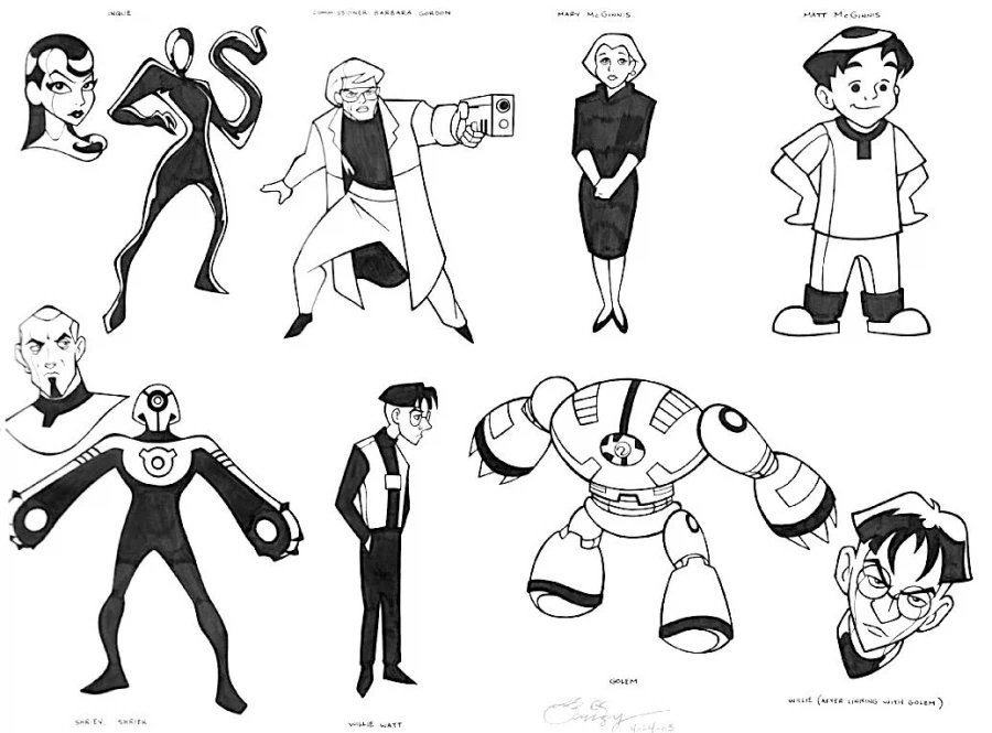 DC)배트맨 비욘드의 컨셉아트 몇장_5.webp