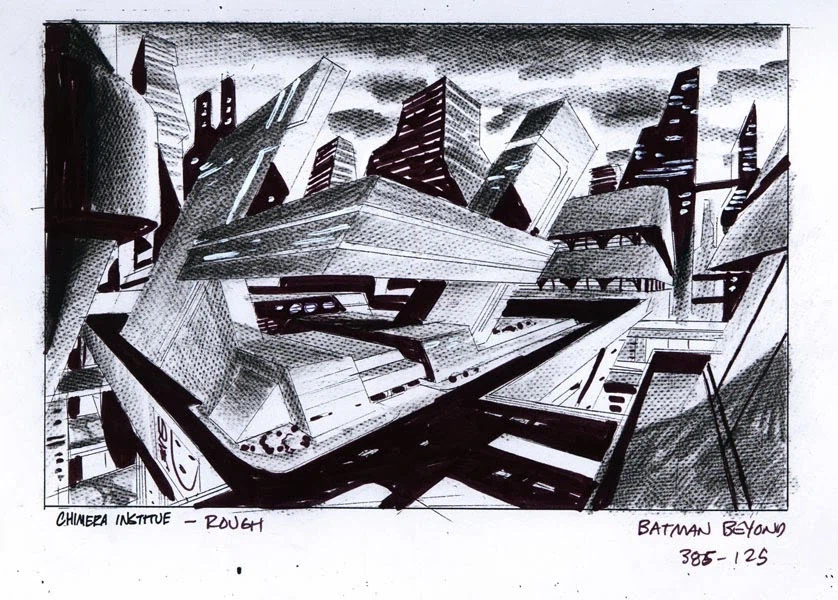 DC)배트맨 비욘드의 컨셉아트 몇장_7.webp