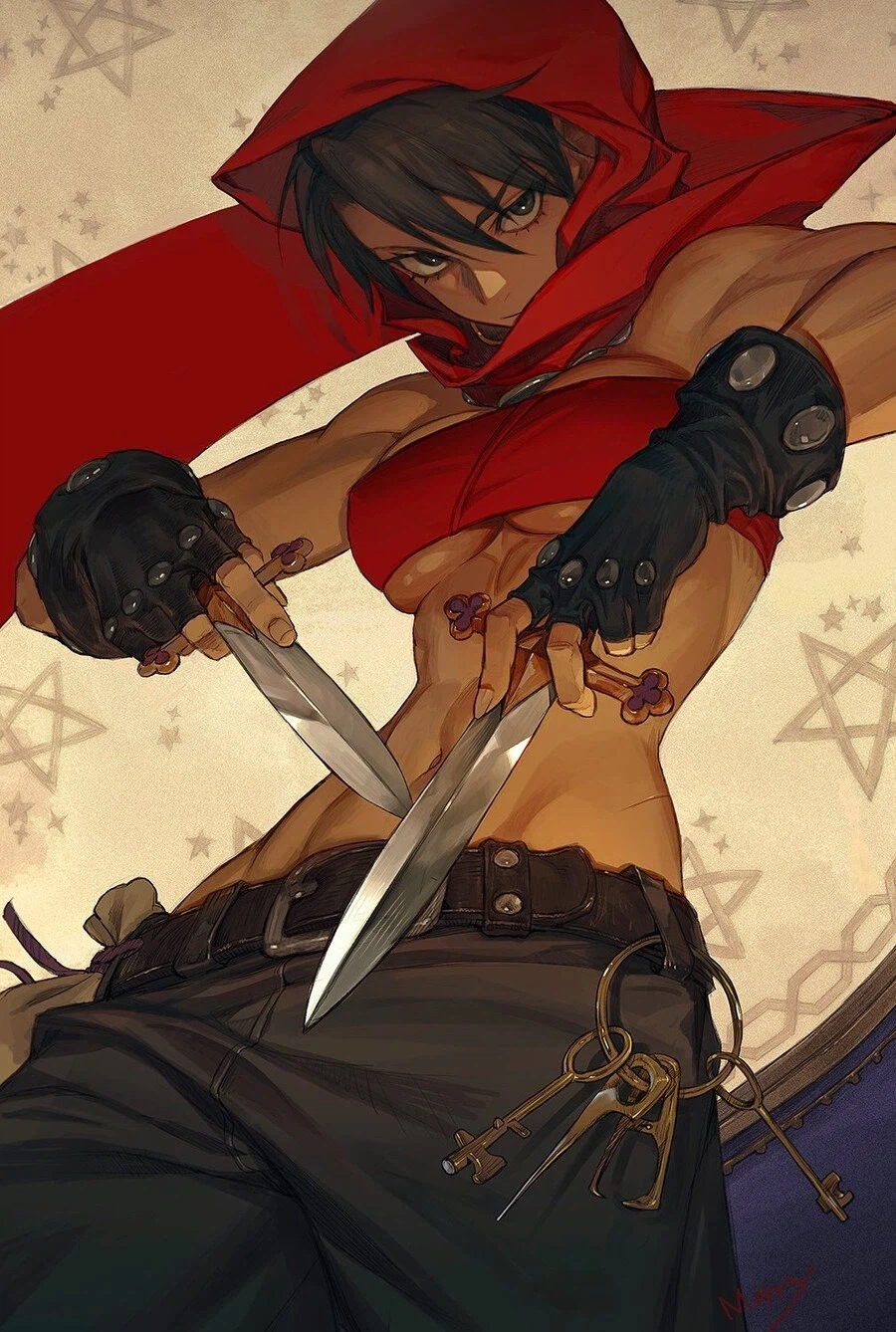 잔근육이 쩌는 도적 누나_5.webp