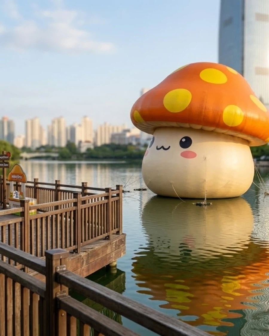 호수에 버섯을 풀었다!!_1.webp