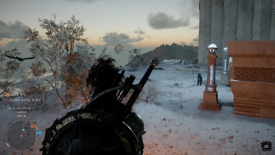 붉은 사막, 눈오는 환경 그래픽 쥑인다며?!_2.webp