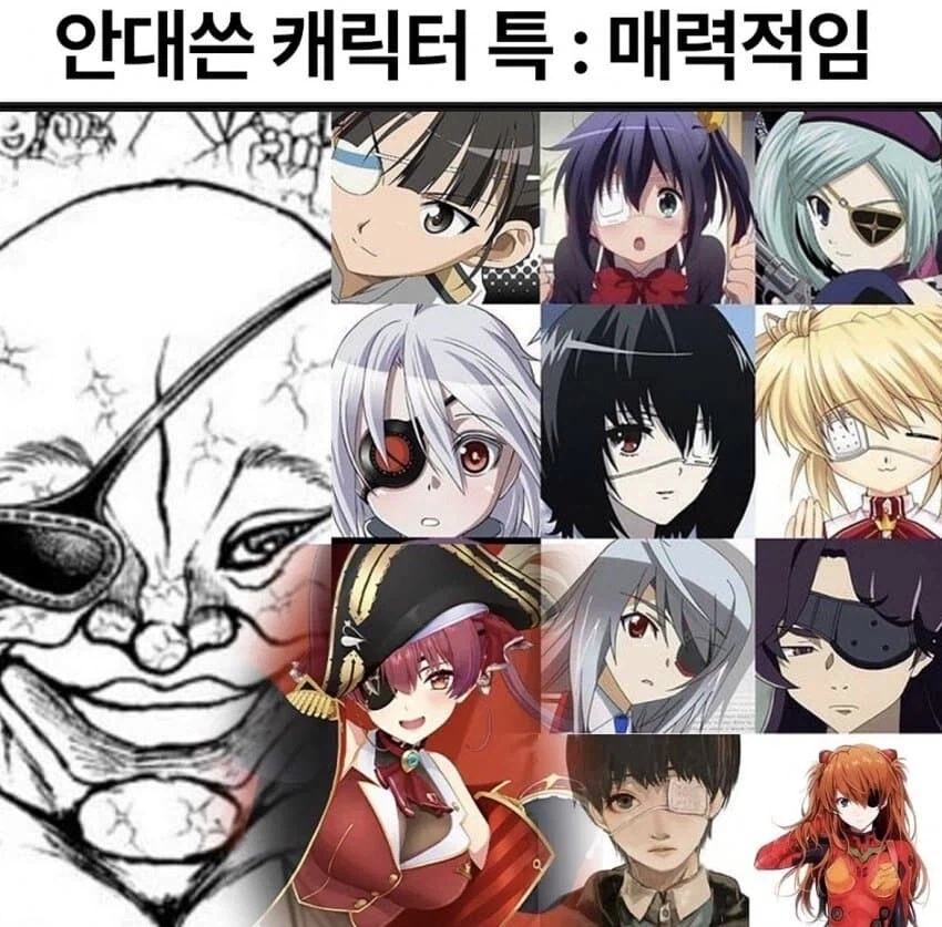 안대쓴 캐릭터들 특징_1.webp