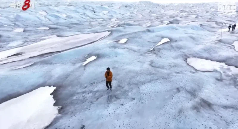 북극 마라톤 도중 목이 말랐던 기안84.jpg_1.webp