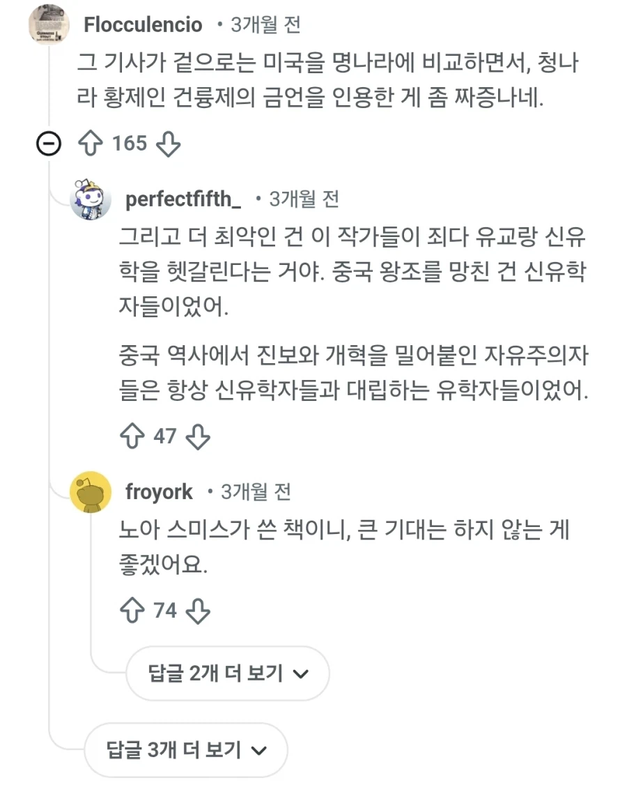 레딧 미국인들