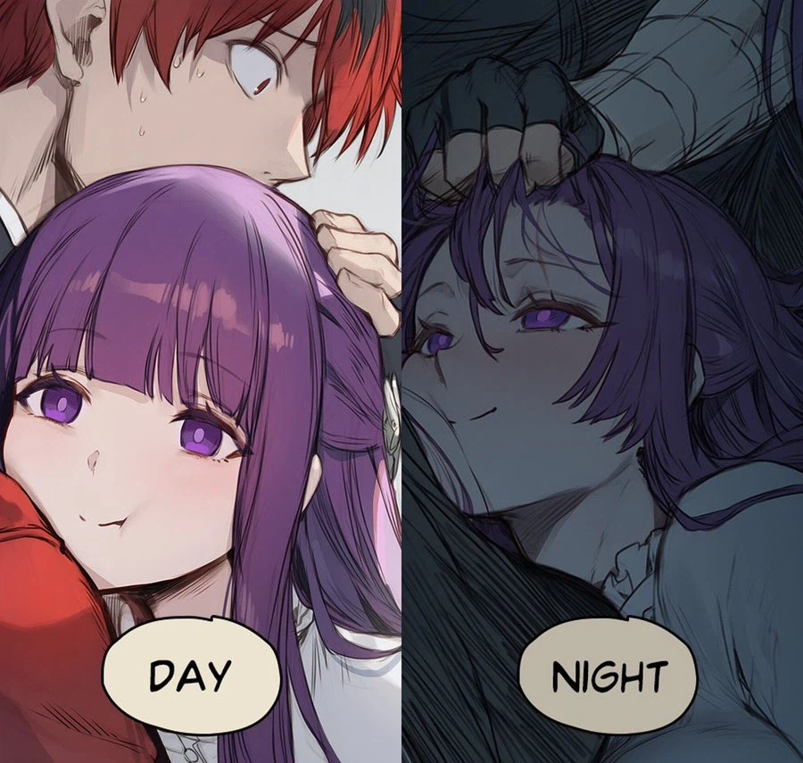 프리렌) 낮이밤이_1.webp