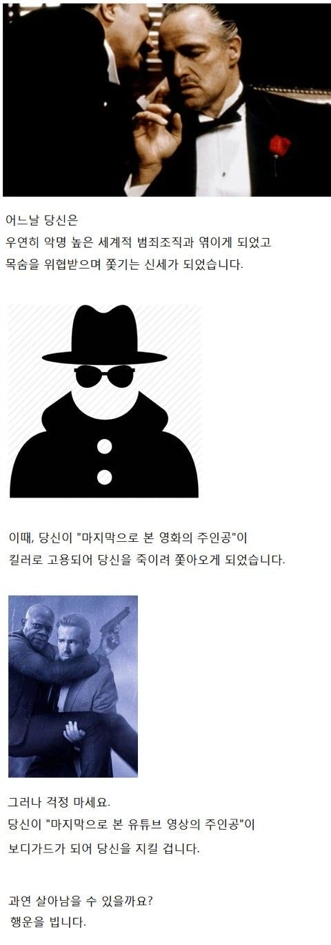 당신이 마지막으로 본 영화주인공이 킬러고 유튜브 영상주인공이 보디가드입니다_1.webp