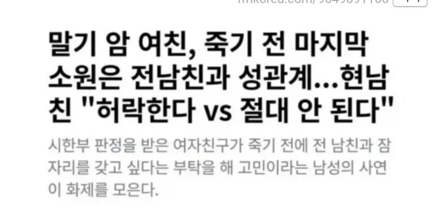 죽기전 인생 최고의 자지 맛보기 vs 그냥죽기_1.webp