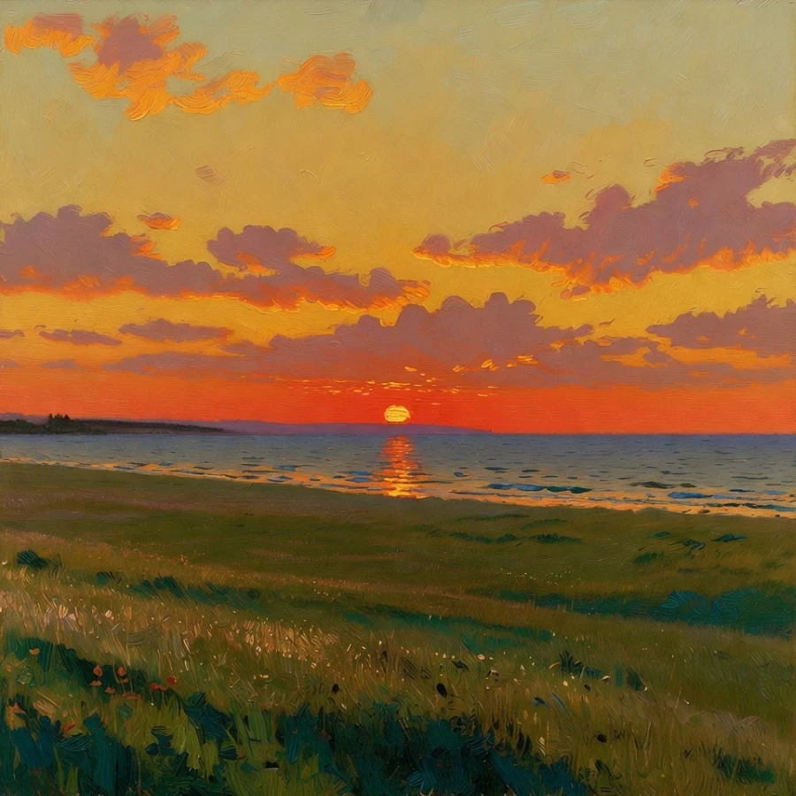 쓸쓸한 노을 풍경(AI)_14.webp