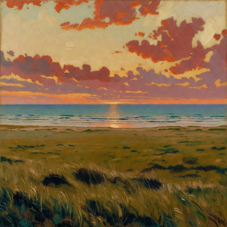 쓸쓸한 노을 풍경(AI)_15.webp