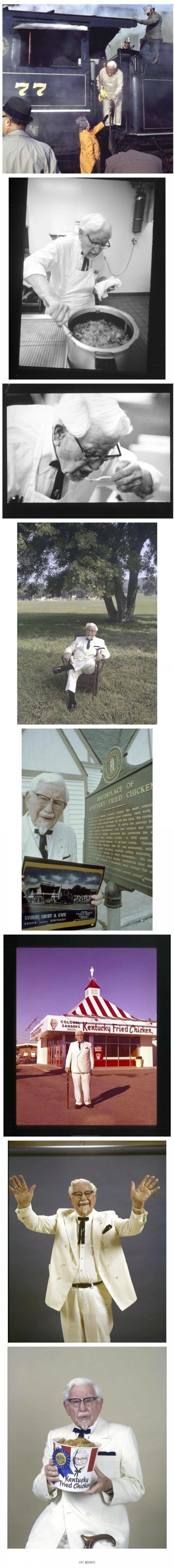 KFC 얼굴 샌더스 할아버지 생전 모습.jpg_1.webp