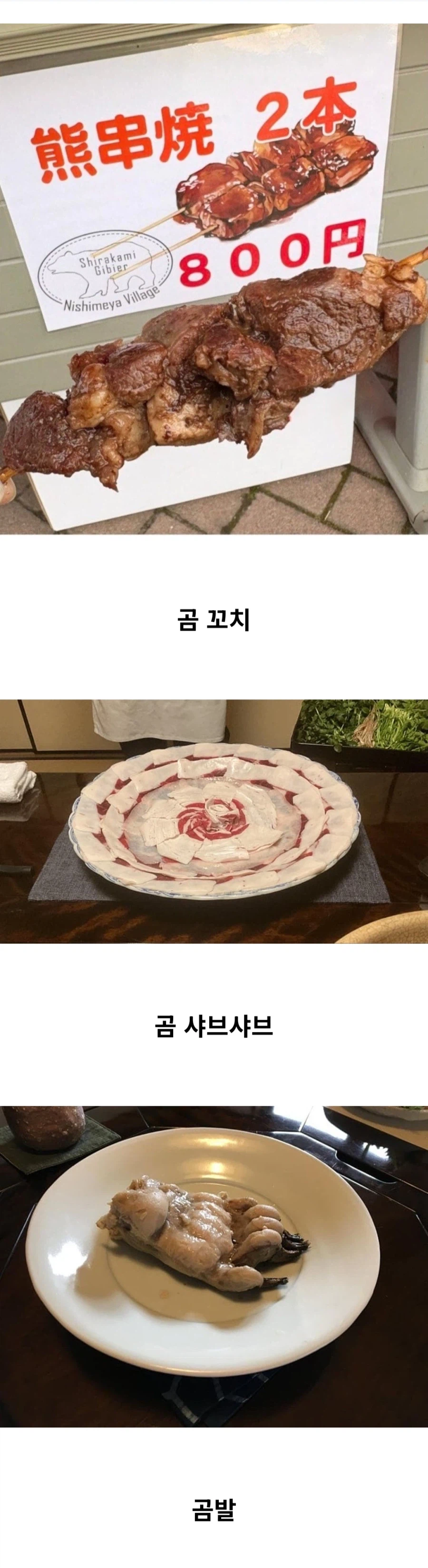 일본에서 유행이라는 곰요리_1.webp