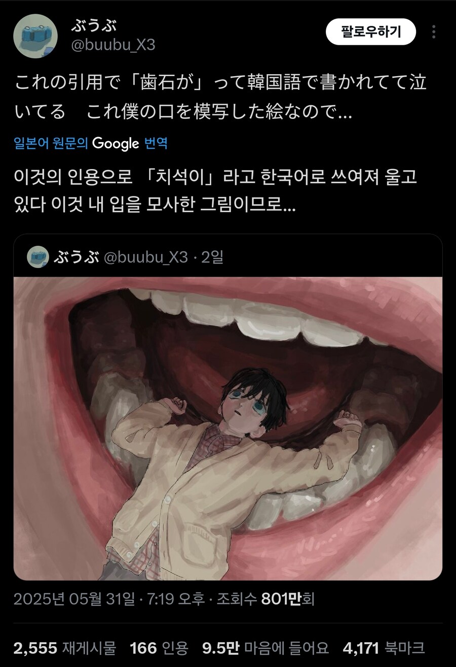 한국인 댓글에 슬퍼한 일본 일러스트레이터_1.jpg