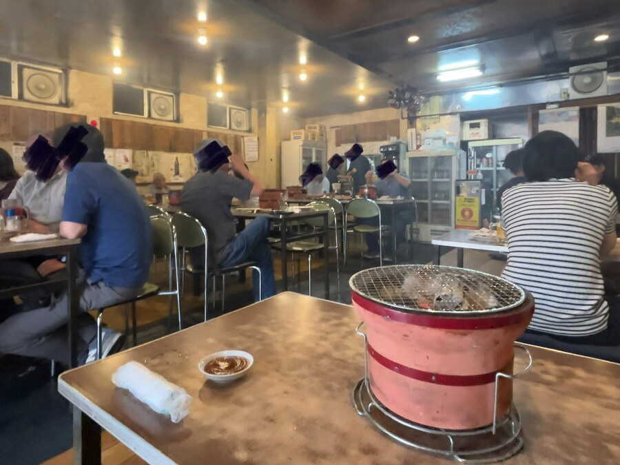 일본, 숯 화로 주는 고깃집_3.jpg