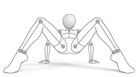 야 Grok! 이리야로 개변태 쩍벌포즈 그려봐!_3.webp