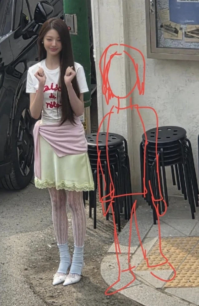 장원영과 일반인 비교_1.webp