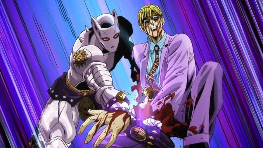 죠죠의 기묘한 모험) 이 장면의 웃긴 점_1.webp