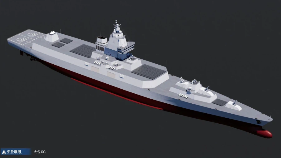 중국 해군의 초대형 수상 전투함 건조?!_2.webp