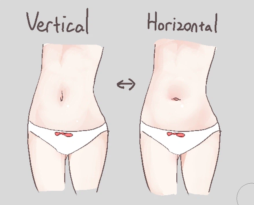 은근히 취향이 갈리는 배꼽 형태_1.webp