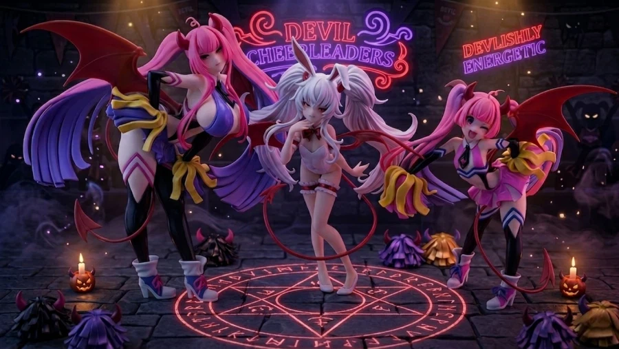 서큐버스 치어리더 경품 피규어_7.webp