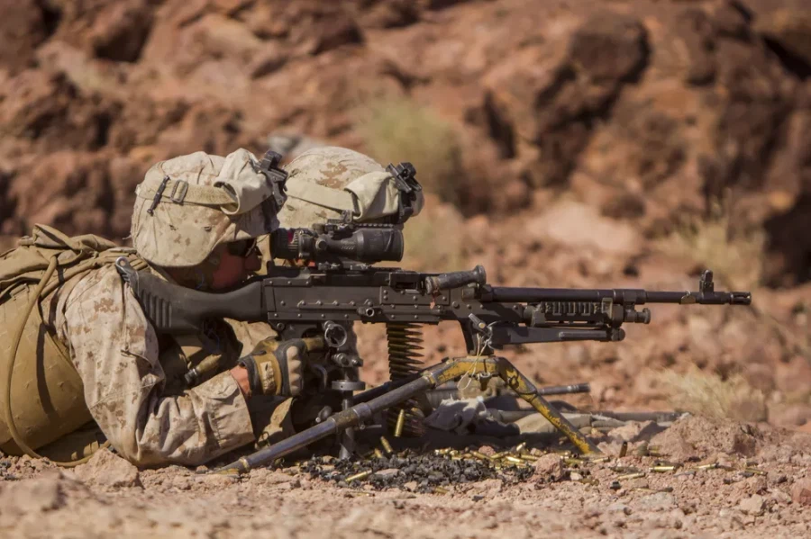 미해병 보급, 기합찬 기관총의 추억이여_1.webp