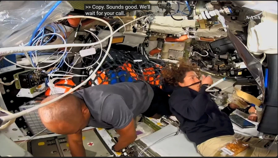 헉 아르테미스2 우주인 밥먹는다_1.webp