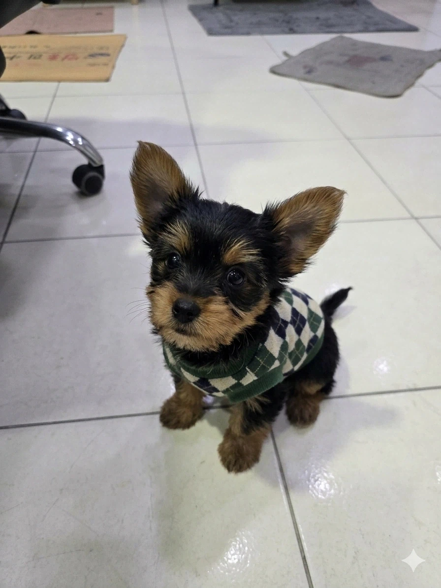 제미나이 한태 우리집 강아지를 그려달라해봤다!_2.webp