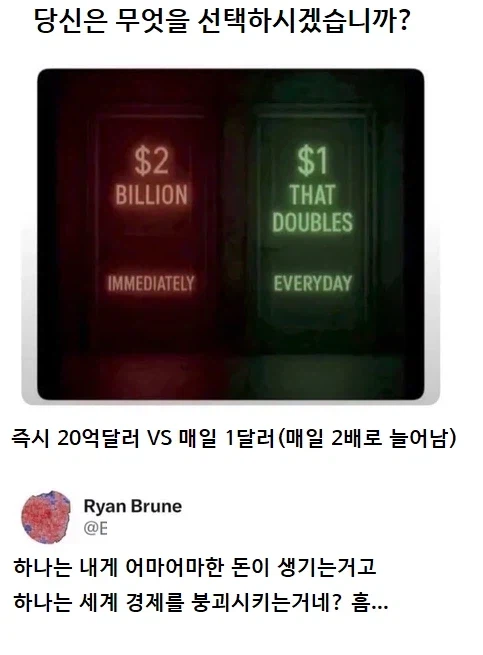 매일 1달러 씩 실물 화폐가 두배로 늘어난다?_1.webp