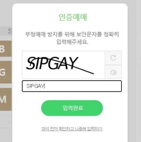 부정예매 방지를 위해 보안문자를 입력해주세요, 십게이야.jpg_1.webp