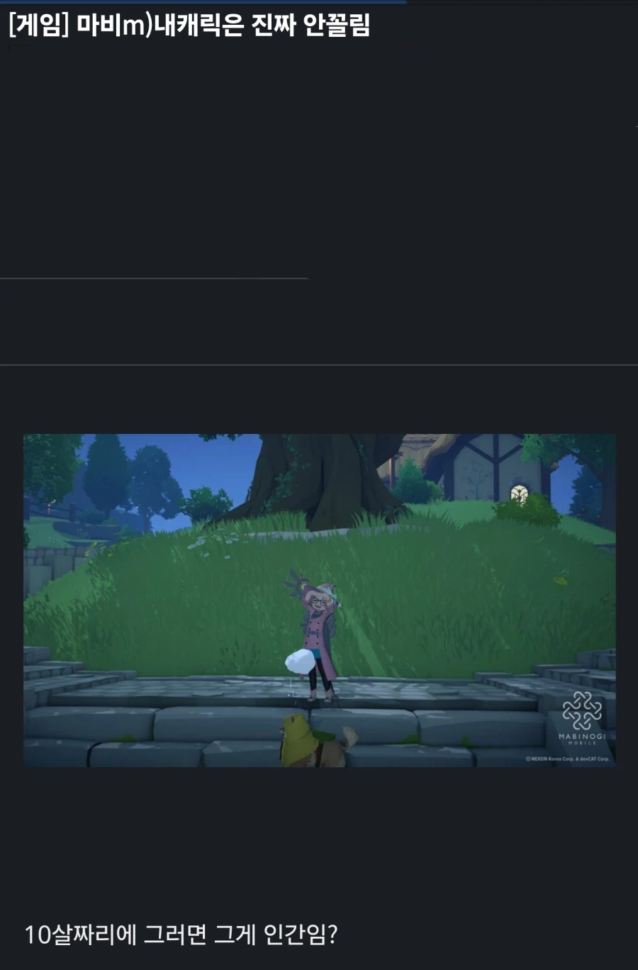 ??? : 내 캐릭터는 진짜 안꼴림_1.webp