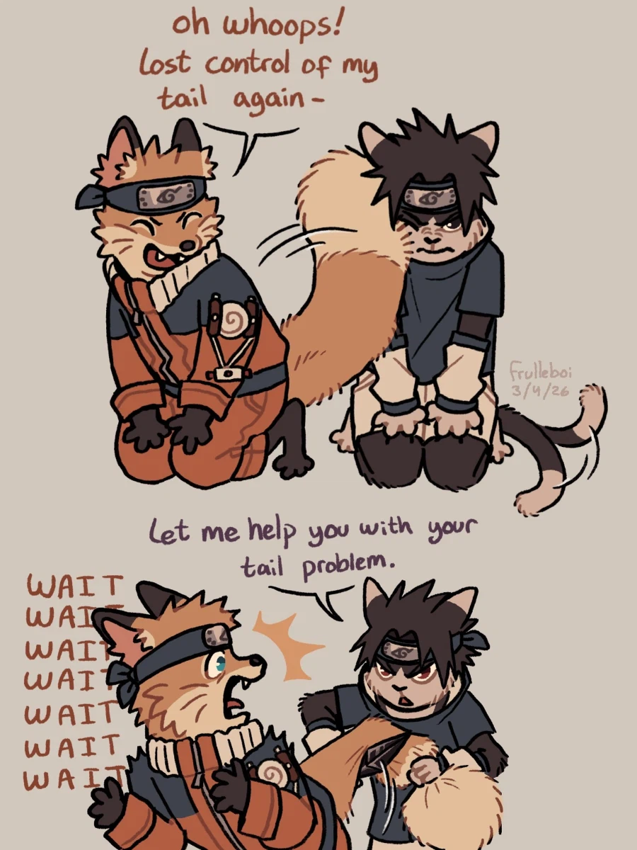 퍼리) 꼬리가 없어지지 않는 나루토_2.webp
