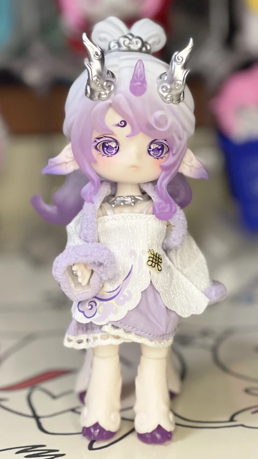 알리에서 기린(환수) 소녀 인형을 삼..._1.webp