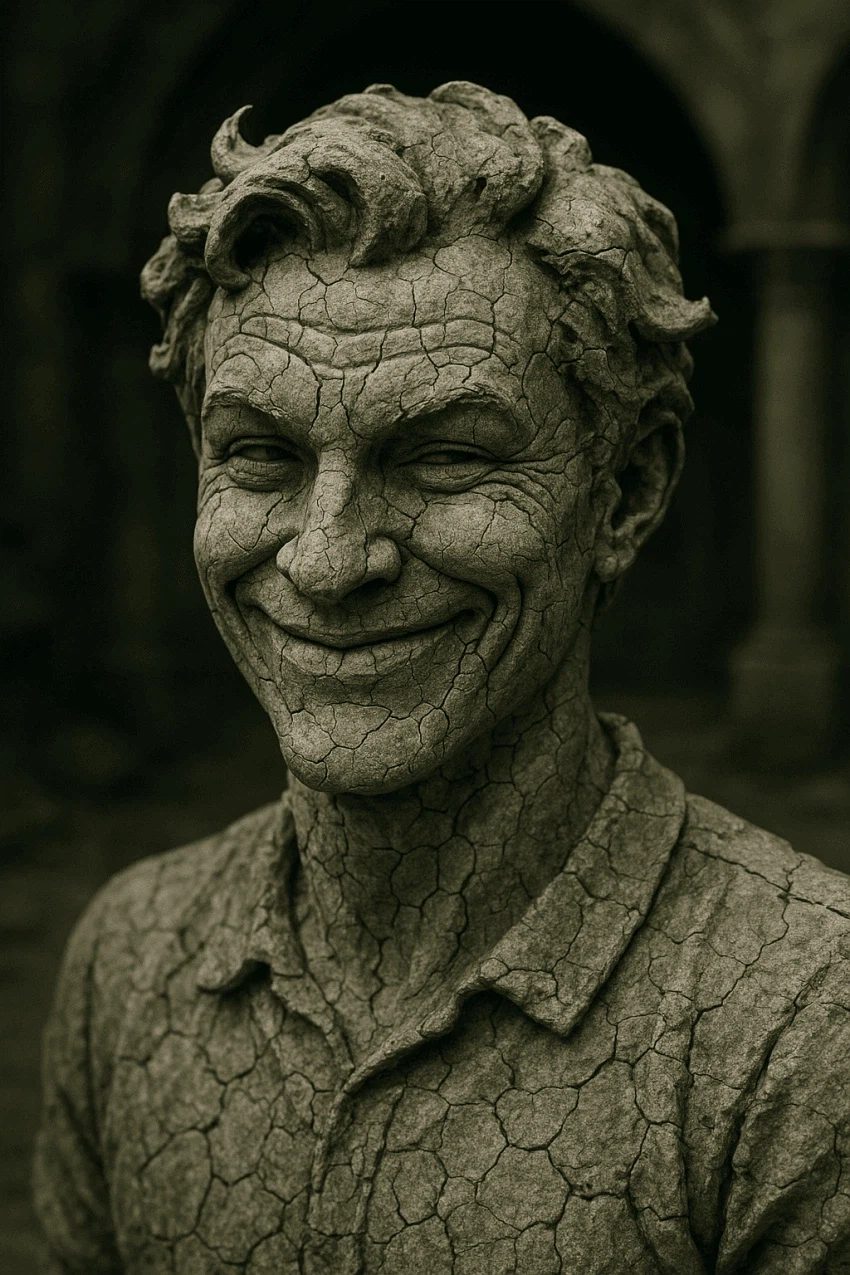 메두사를 보고 석화된 끔찍한 피해자들의 모습_4.webp