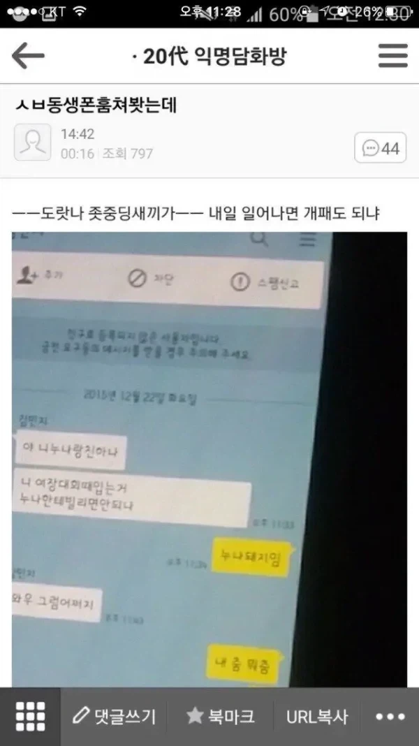 동생 핸드폰을 훔쳐본 누나_1.webp