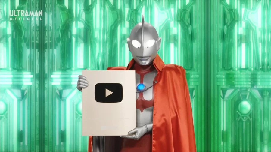 울트라맨 공식유튜브채널 100 만명 돌파_2.webp