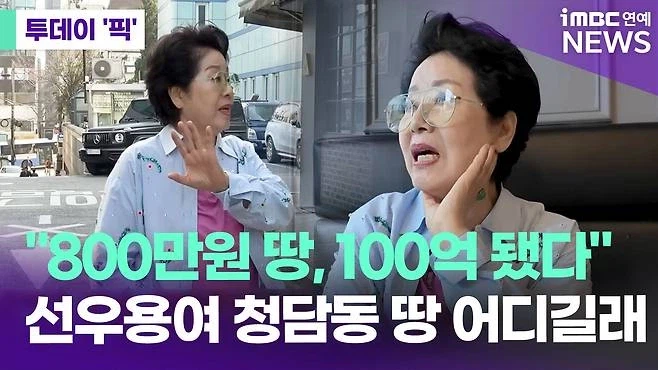 자기가 판 땅이 800만원에서 100억원이 되었다는 여자 연예인_1.webp