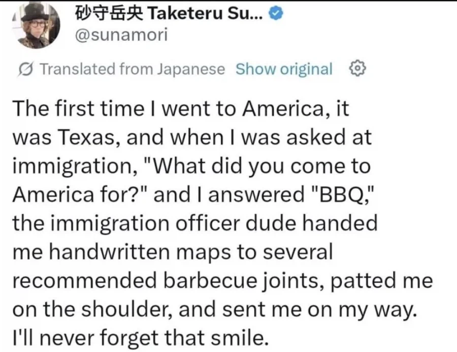 외국인이 세관직원이 텍사스에 방문한 이유를 물었을때 한 대답.jpg_1.webp