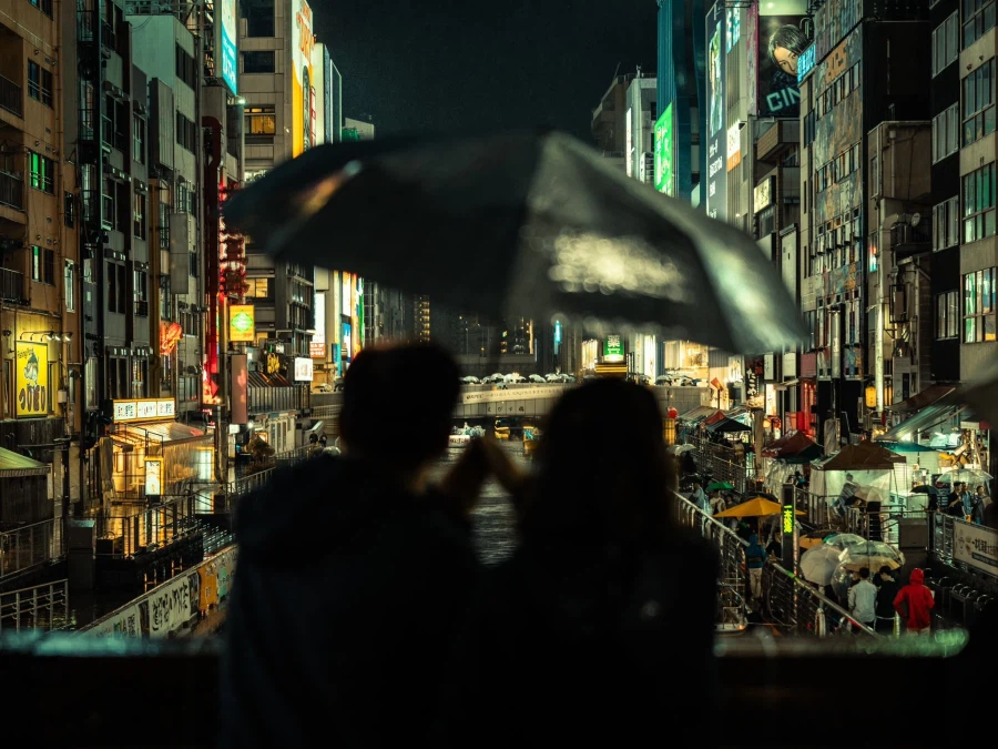 일본, 비 내리는 오사카☔_2.webp