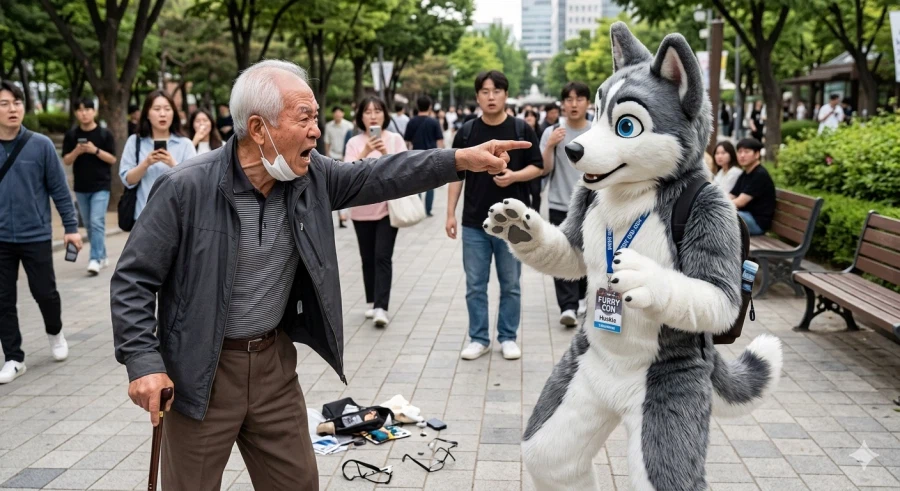 개가 공격해서 넘어졌으니 배상하라는 노인_1.webp