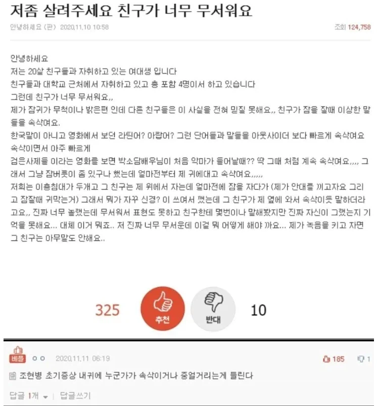 잘 때 룸메가 자꾸 귀에 속삭여요..jpg_1.webp