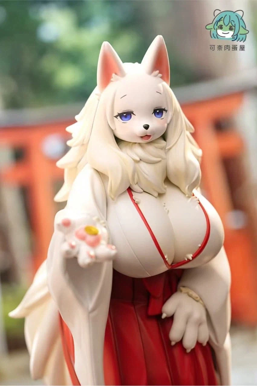 퀄리티가 대단한 사모예드 피규어_1.webp