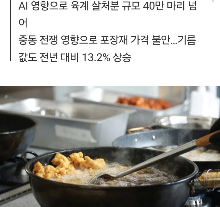 치킨 가격 인상 조짐…닭·기름·봉투값까지 ‘상승’_2.webp