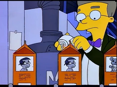 심슨가족] 번즈가 찾는 인형을 발견한 심슨가족_1.webp