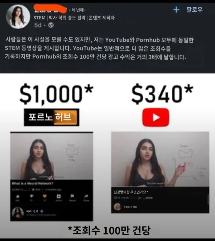 유튜브와 폰허브에 같은 영상을 올리는 여자가 알려주는 유용한 지식_1.webp