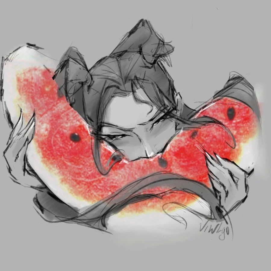 케데헌) 그냥 수박을 먹고 있습니다_1.webp