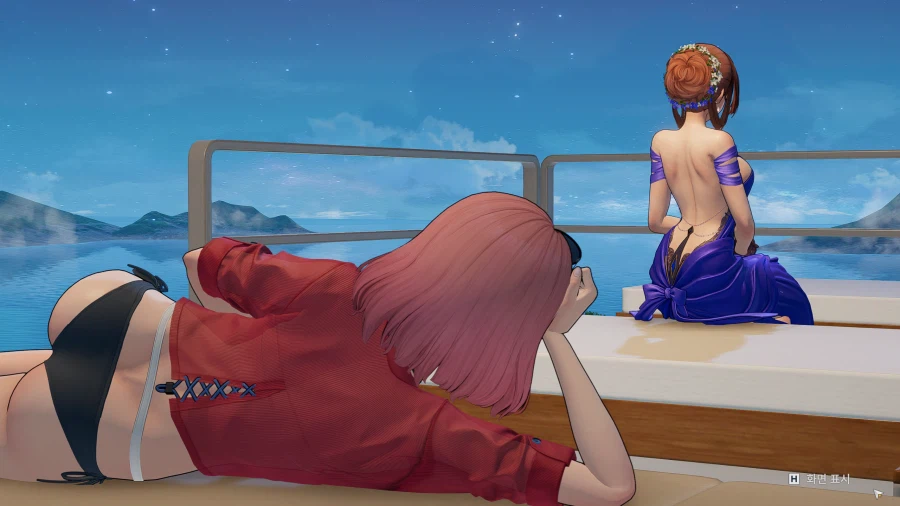 춘전이를 흐뭇하게 바라보고 있는 지휘관_3.webp