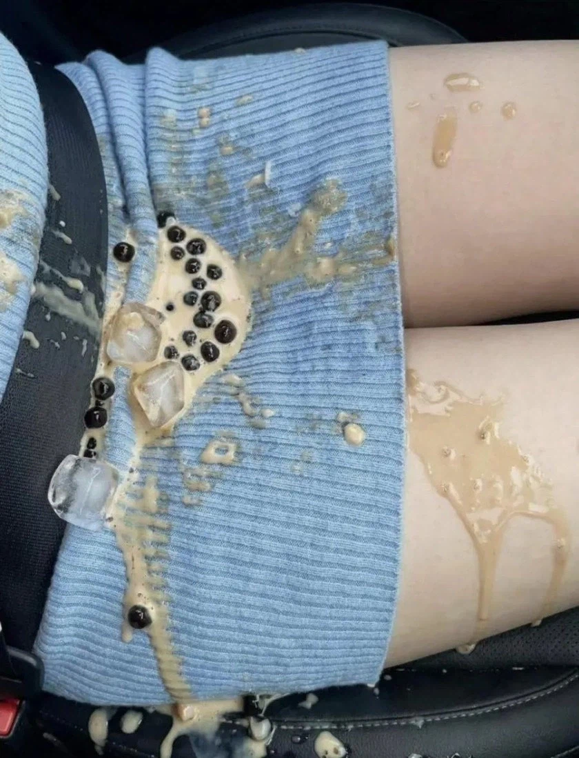 차안에서 버블티 먹다가 대참사..._1.webp