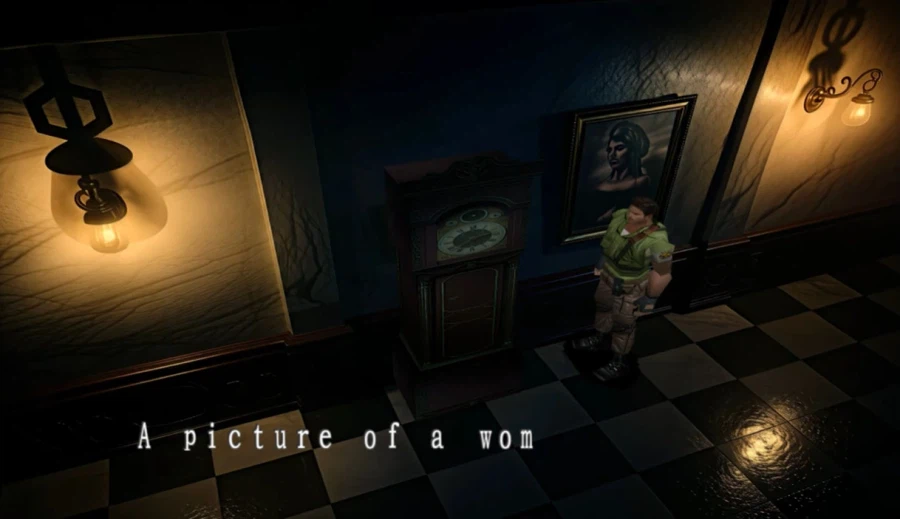 스팀판 출시 후 AI 딸깍 리마스터 모드를 적용한 구 바이오 하자드 1_8.webp