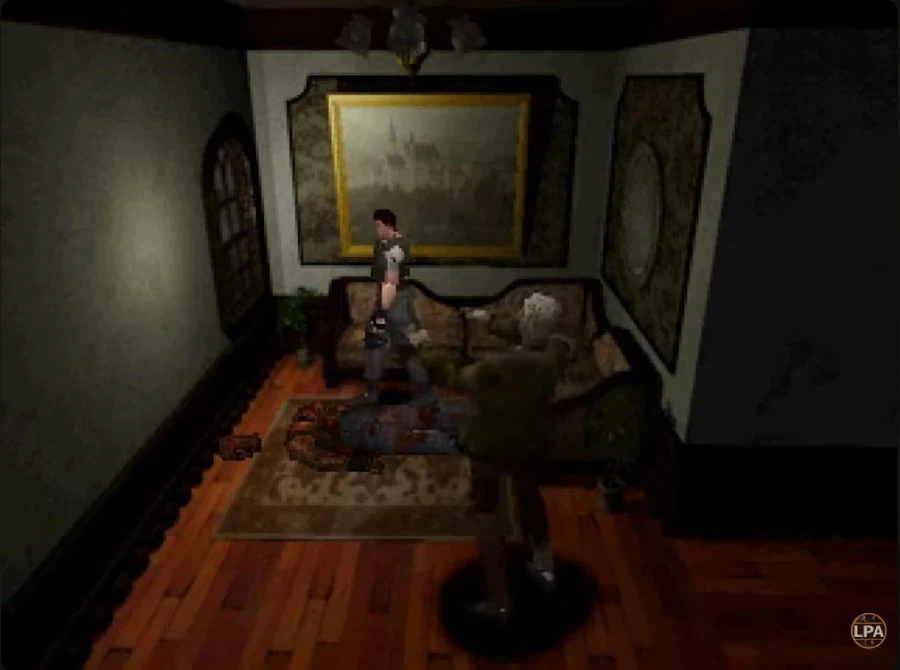 스팀판 출시 후 AI 딸깍 리마스터 모드를 적용한 구 바이오 하자드 1_2.webp