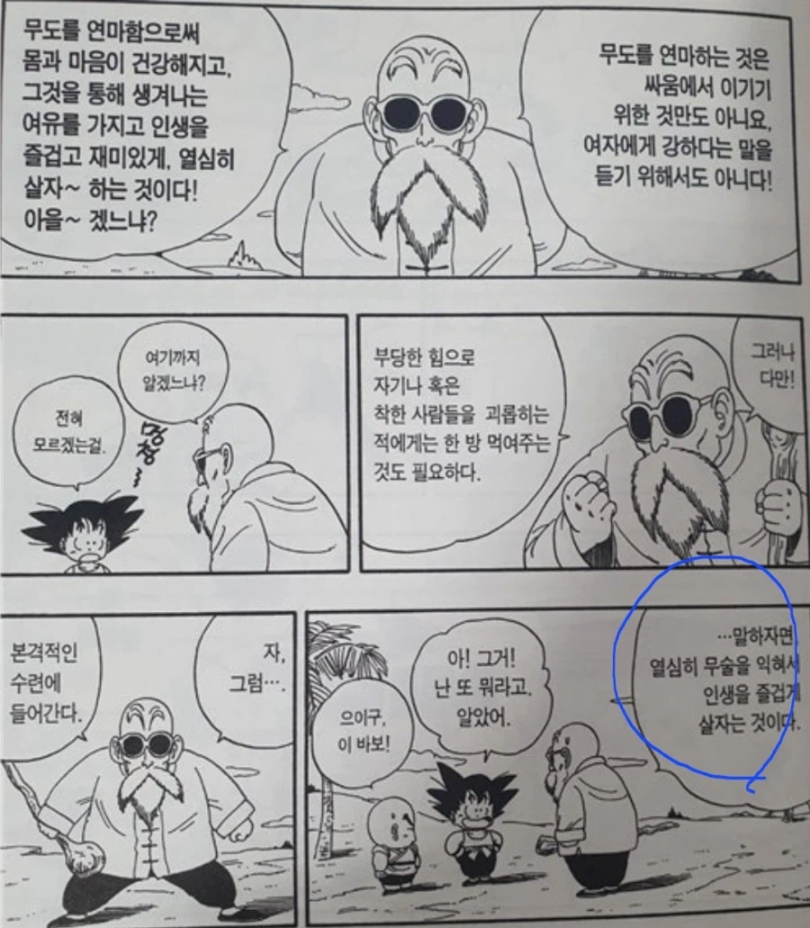 (드래곤볼) 거북선인의 유구한 명언들.._1.webp